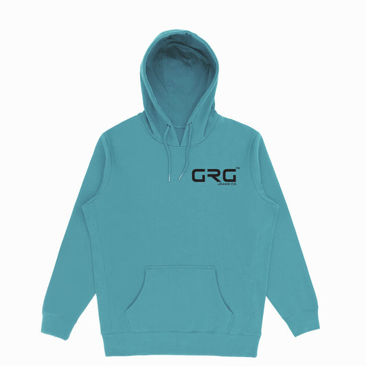 Aqua GRG™ GOTS® Organic Cotton Hooded Sweatshirt