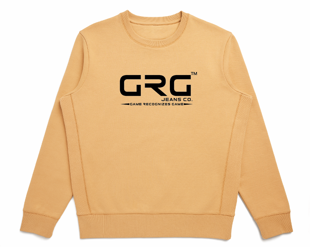 Camel GRG™ GOTS® Organic Cotton Crewneck Sweatshirt