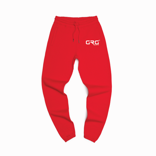 Primary Red GRG™ GOTS® Organic Cotton Sweatpants