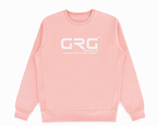Salmon GRG™ GOTS® Organic Cotton Crewneck Sweatshirt