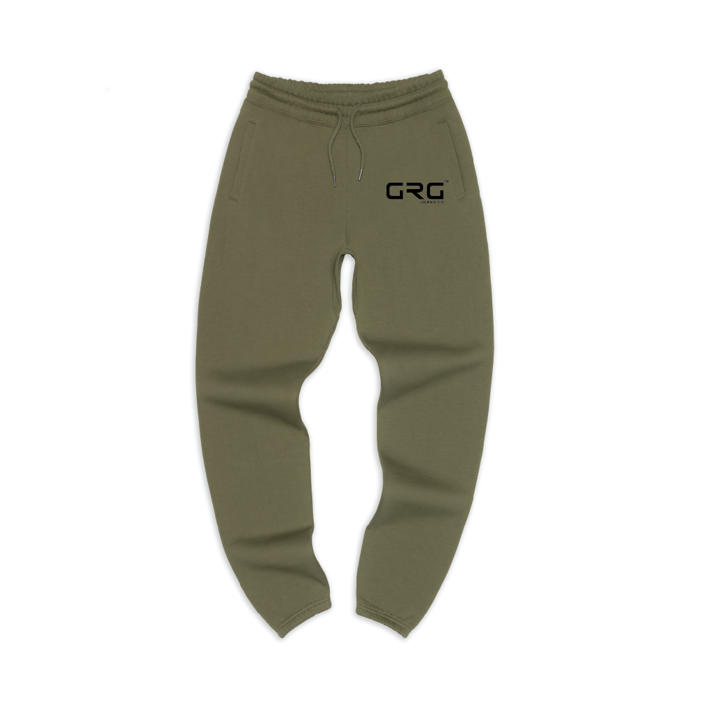 Military Olive GRG™ GOTS® Organic Cotton Sweatpants