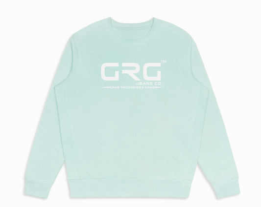 Seafoam GRG™ GOTS® Organic Cotton Crewneck Sweatshirt