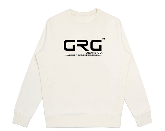 Natural GRG™ GOTS® Organic Cotton Crewneck Sweatshirt