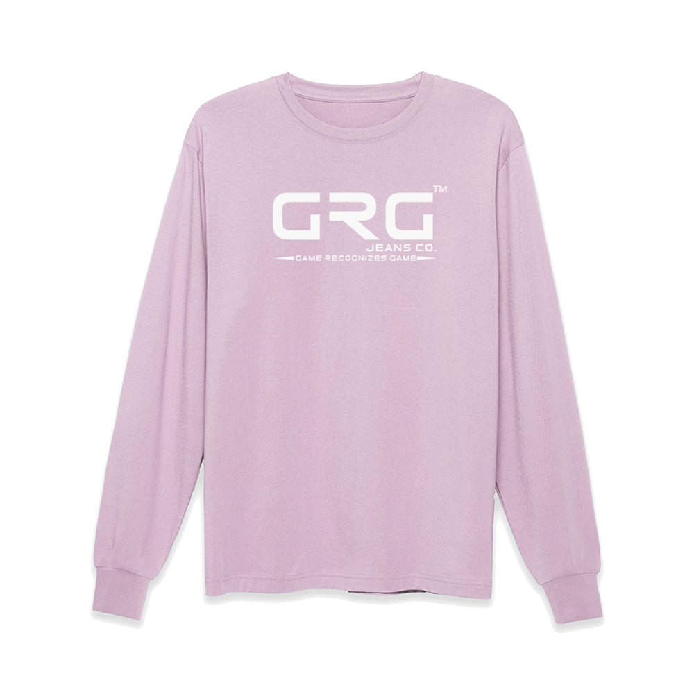 Lavender GRG™ SUPIMA® Cotton 6oz Long Sleeve T-Shirt