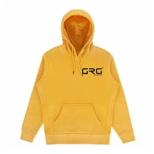 Mustard GRG™ GOTS® Organic Cotton Hooded Sweatshirt