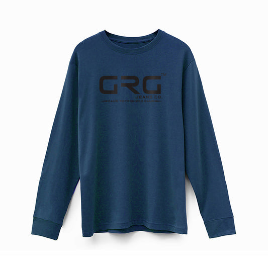 Ocean Navy GRG™ SUPIMA® Cotton 6oz Long Sleeve T-Shirt