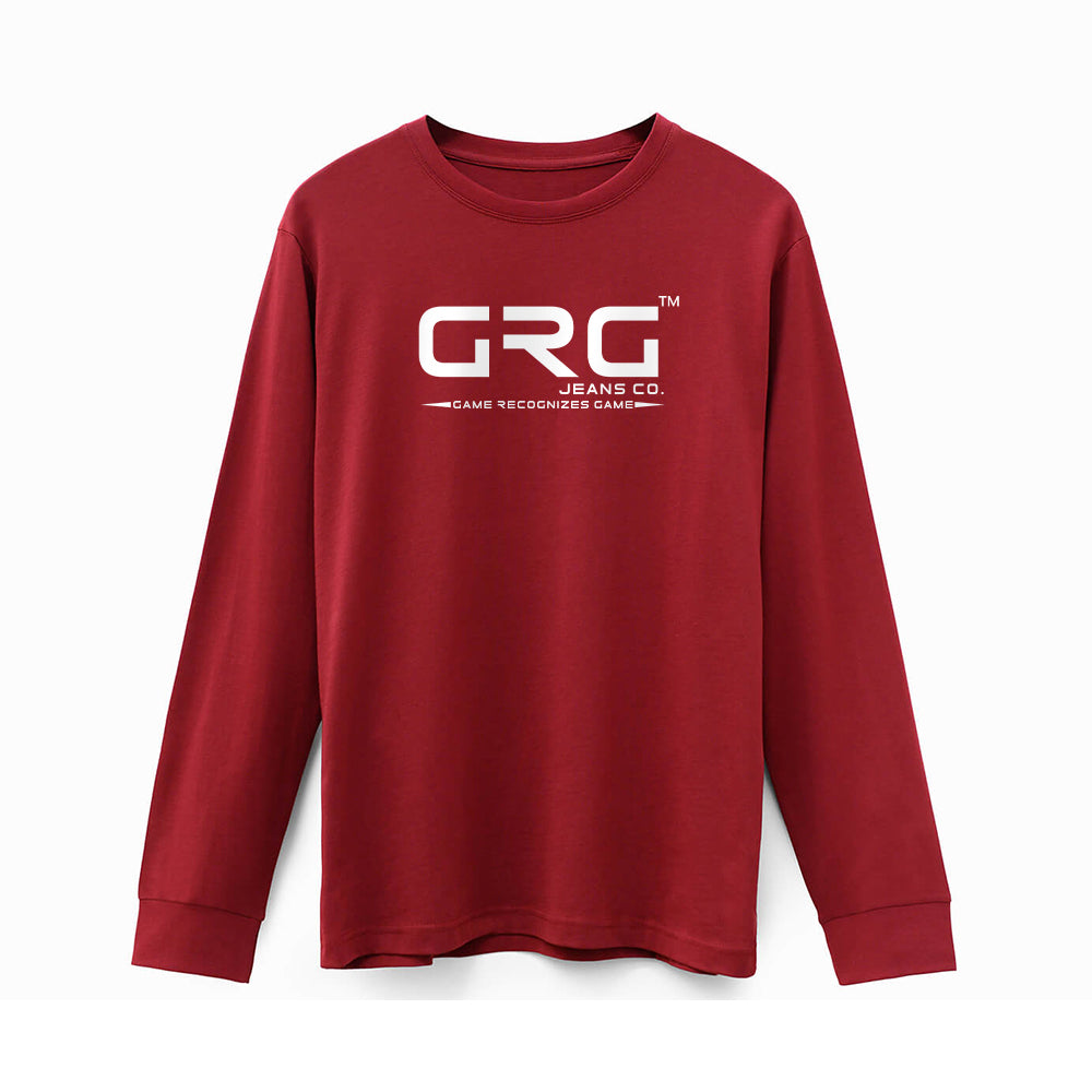 Oxblood GRG™ SUPIMA® Cotton 6oz Long Sleeve T-Shirt