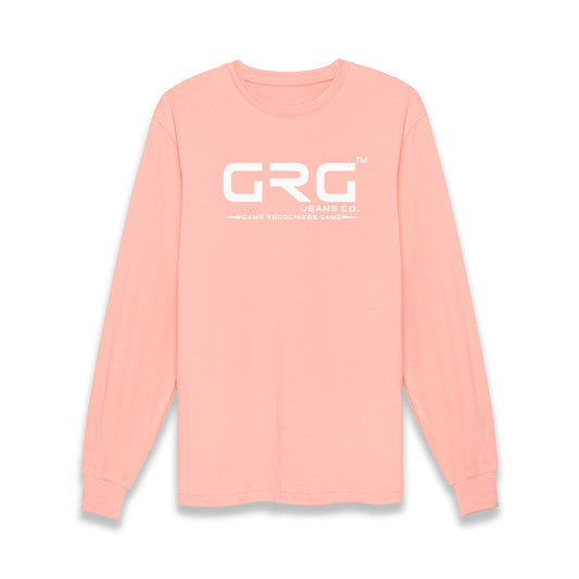 Salmon GRG™ SUPIMA® Cotton 6oz Long Sleeve T-Shirt