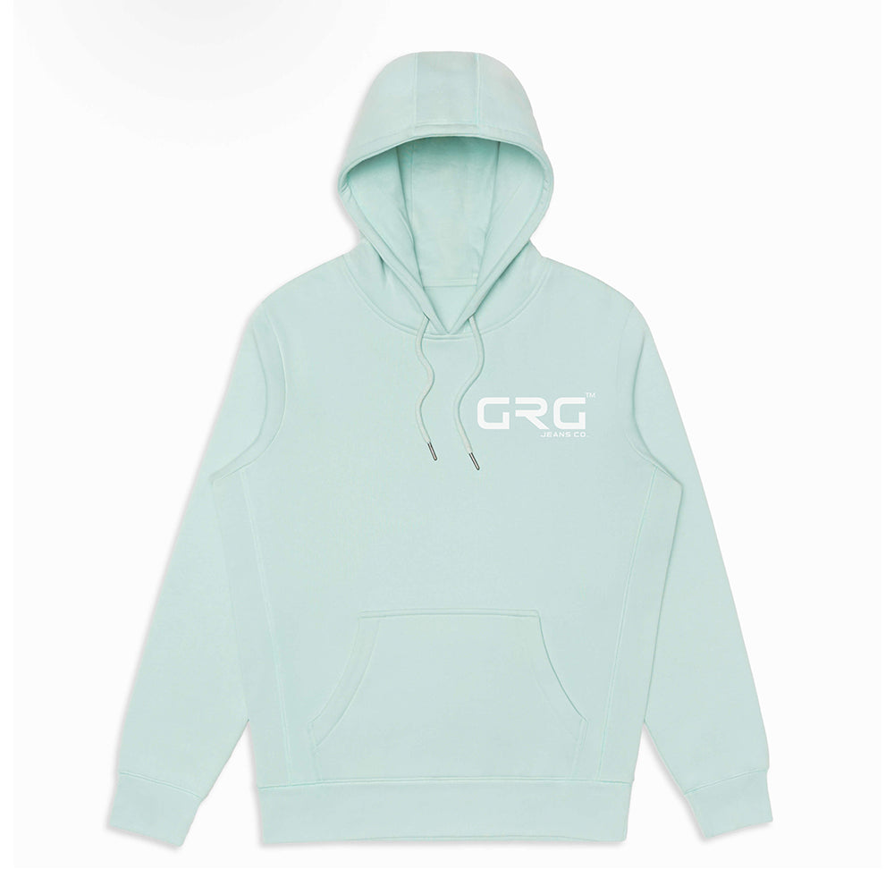 Seafoam GRG™ GOTS® Organic Cotton Hooded Sweatshirt